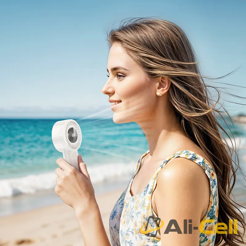 Portable fan “HX62 Endless” handheld and desktop (Hx62 White) — 7