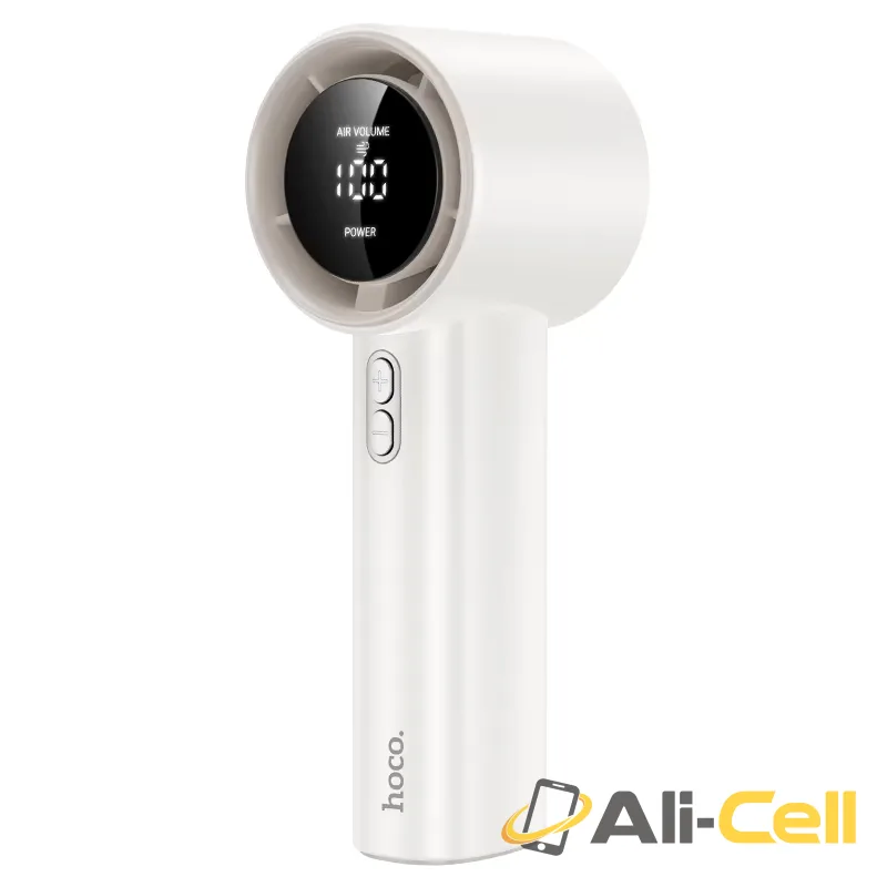 Portable fan “HX64 Hurricane” handheld and desktop (Hx64 White) — 2