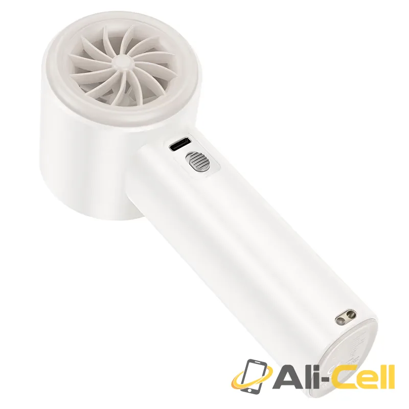 Portable fan “HX64 Hurricane” handheld and desktop (Hx64 White) — 5