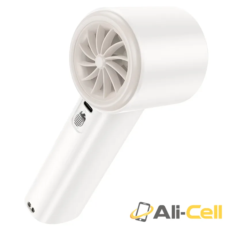 Portable fan “HX64 Hurricane” handheld and desktop (Hx64 White) — 6