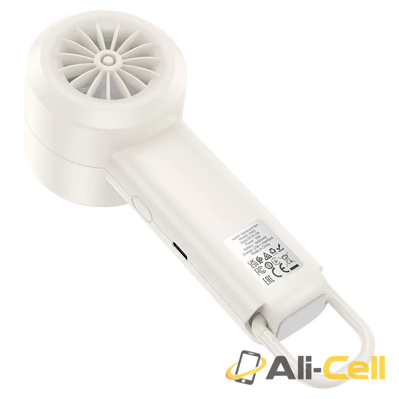 Portable fan “HX63 Fashion” handheld and desktop (Hx63 White) — 6