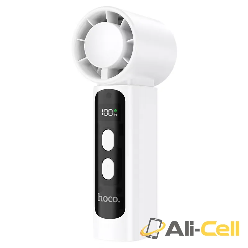 Portable fan “HX601” handheld and desktop (Hx601 White) — 2
