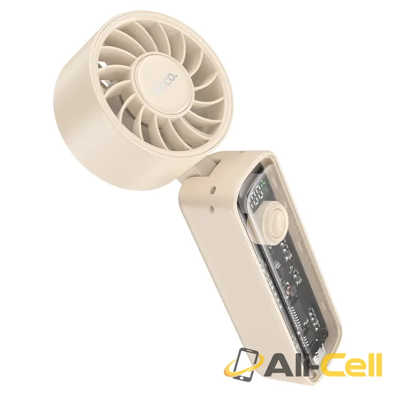 Portable fan “HX602” handheld and desktop (Hx602 Apricot)