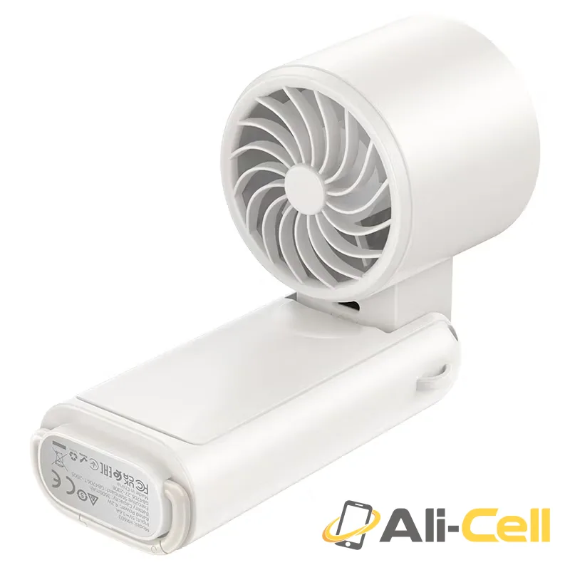 Portable fan “HX603” handheld and desktop (Hx603 White) — 5