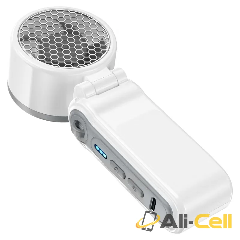 Portable fan “HX604 Ice pack” handheld and desktop (Hx604 White) — 5
