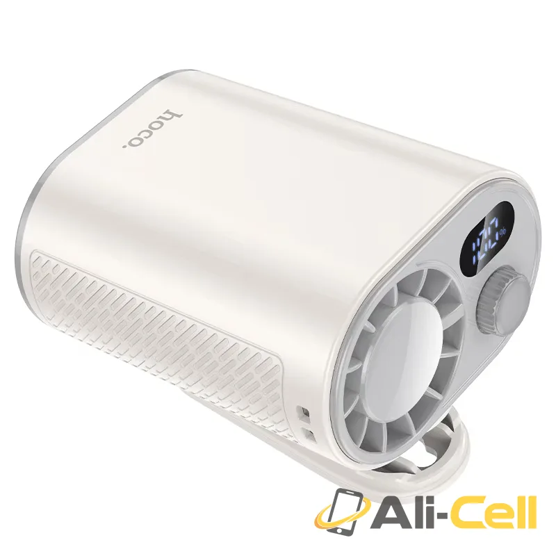 Portable fan “HX609” clip-on (Hx609 White) — 3