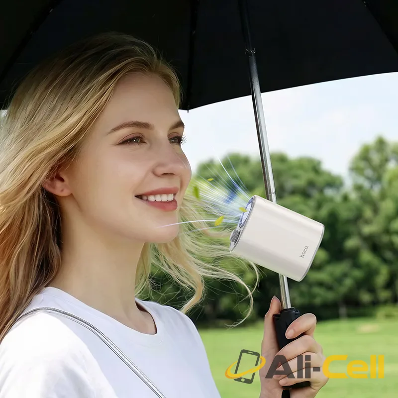 Portable fan “HX609” clip-on (Hx609 White) — 6