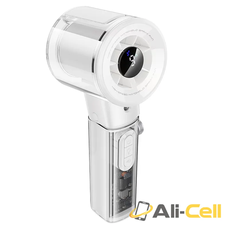Portable fan “HX614 Spray” with humidifier (Hx614 Pearl White)