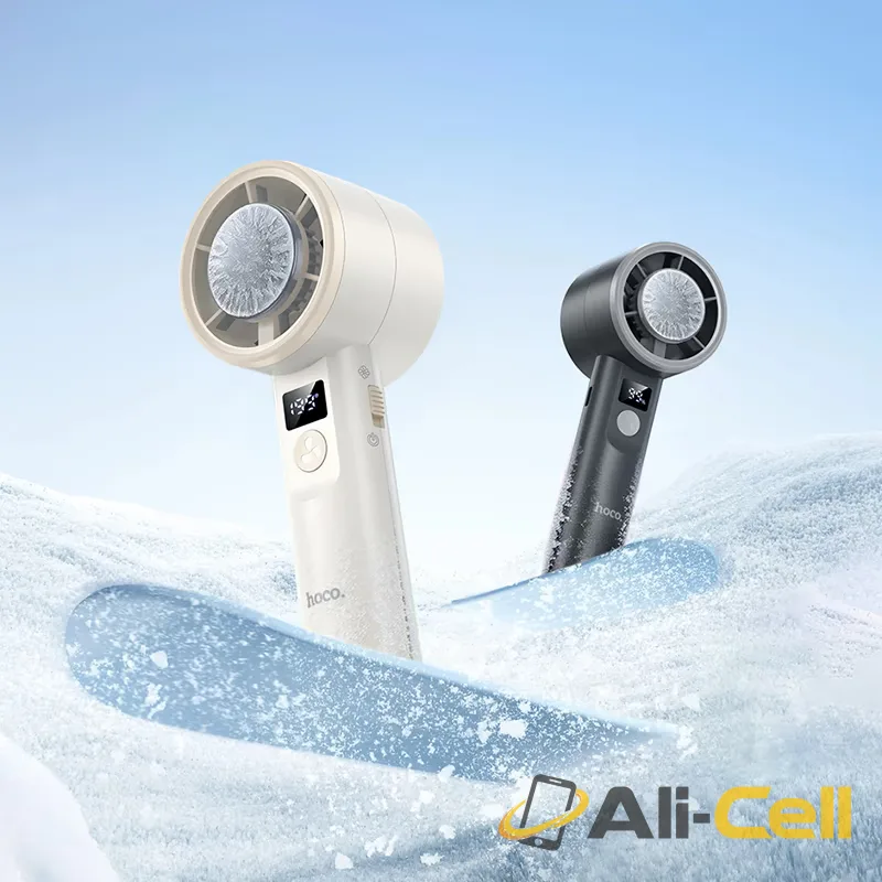 Portable fan “HX612 Ice pack” handheld and desktop (Hx612 White) — 8
