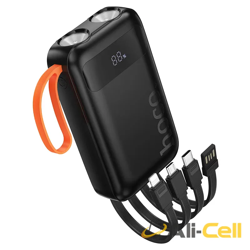 Power bank “J151 Spirit” 10W 4 cables 10000mAh (J151 Black)