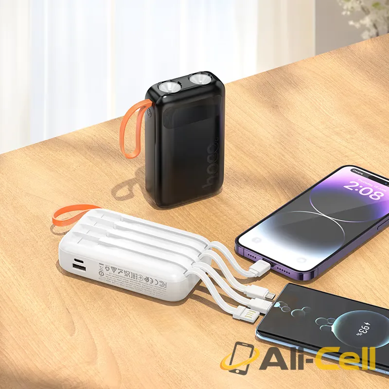 Power bank “J151 Spirit” 10W 4 cables 10000mAh (J151 Black) — 7
