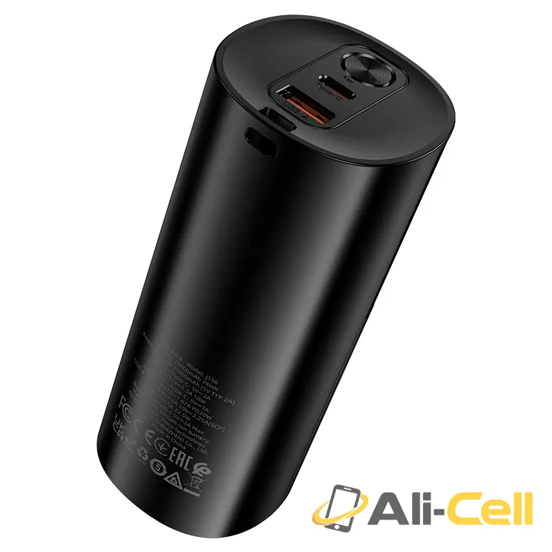 Power bank “J150 Stream” 22.5W + PD20W 20000mAh (J150 Black) — 6
