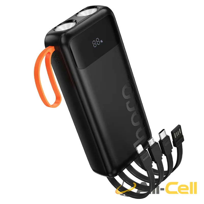 Power bank “J151A Spirit” 10W 4 cables 20000mAh (J151a Black)