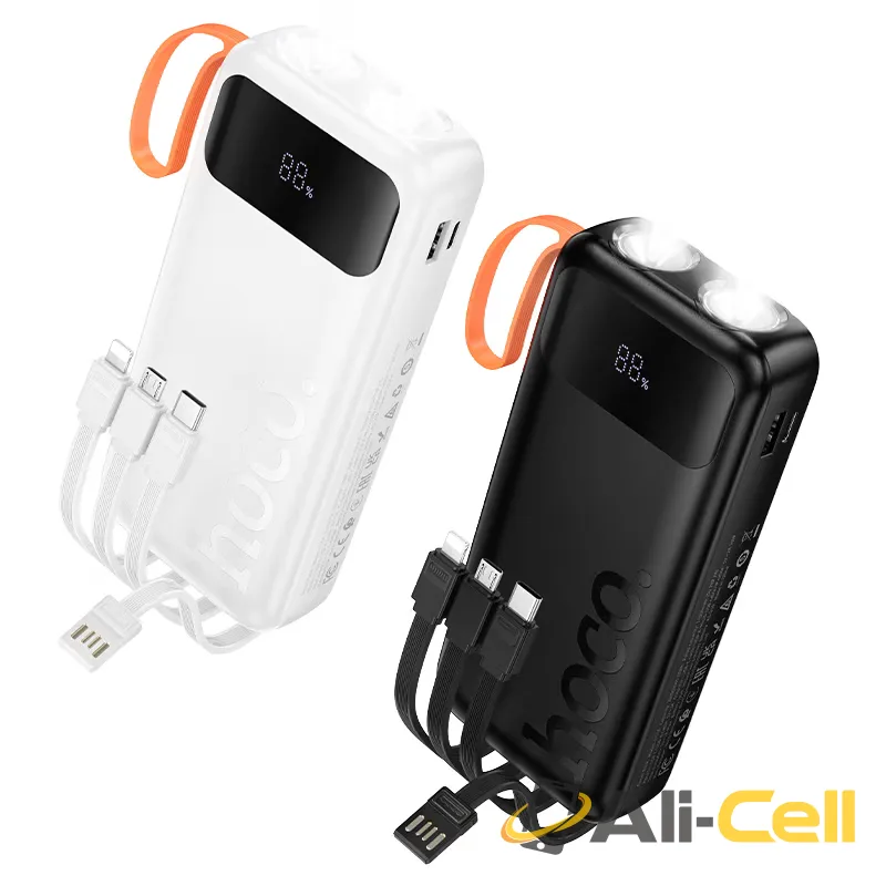 Power bank “J151A Spirit” 10W 4 cables 20000mAh (J151a Black) — 6
