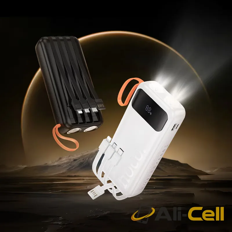 Power bank “J151A Spirit” 10W 4 cables 20000mAh (J151a White) — 8