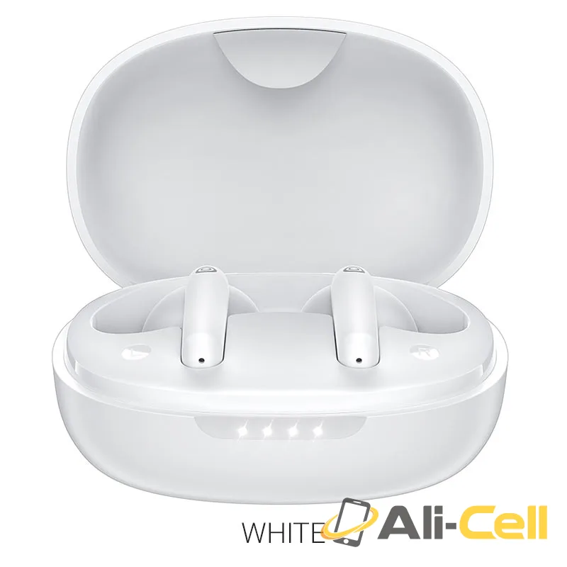 Wireless headset “ES54 Gorgeous” TWS with charging case (Es54 White)