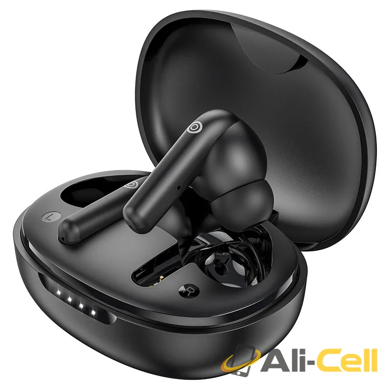 Wireless headset “ES54 Gorgeous” TWS with charging case (Es54 White) — 2
