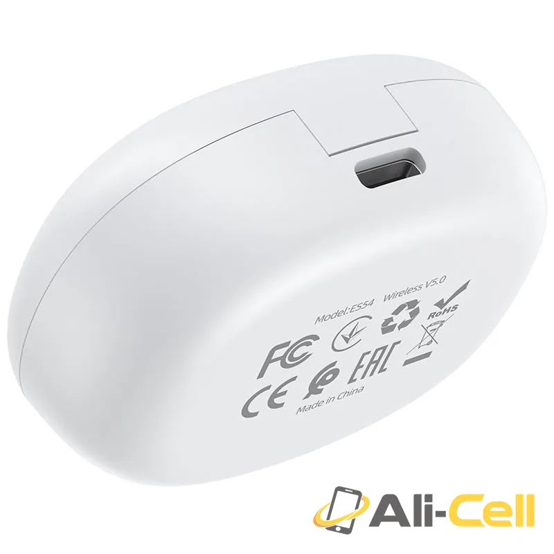 Wireless headset “ES54 Gorgeous” TWS with charging case (Es54 White) — 4
