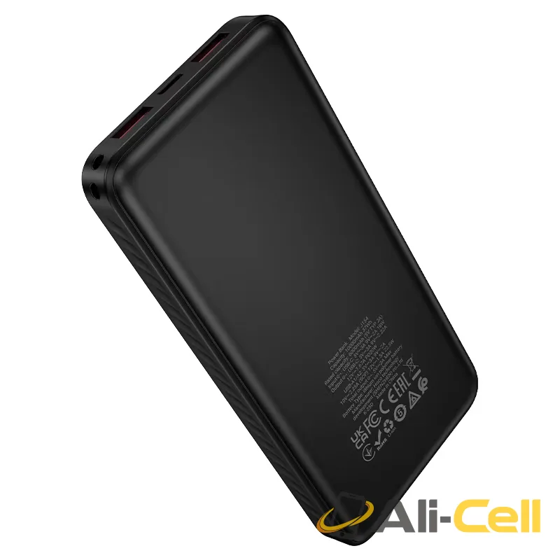 Power bank “J154 Victorious” 22.5W + PD20W 10000mAh (J154 Black) — 5