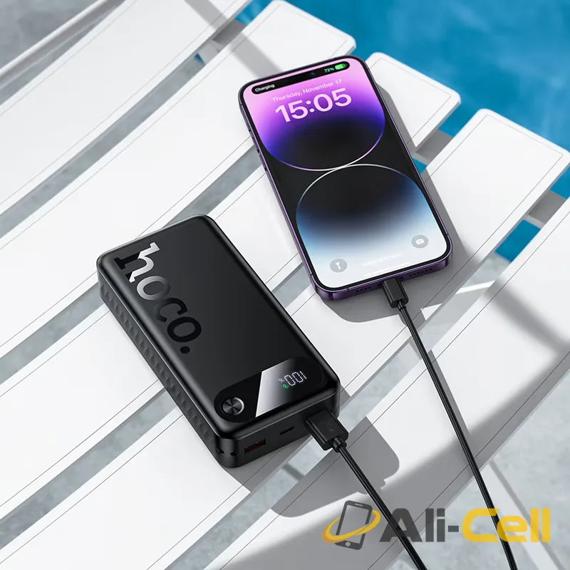 Power bank “J154A Victorious” 22.5W + PD20W 20000mAh (J154a Black) — 7