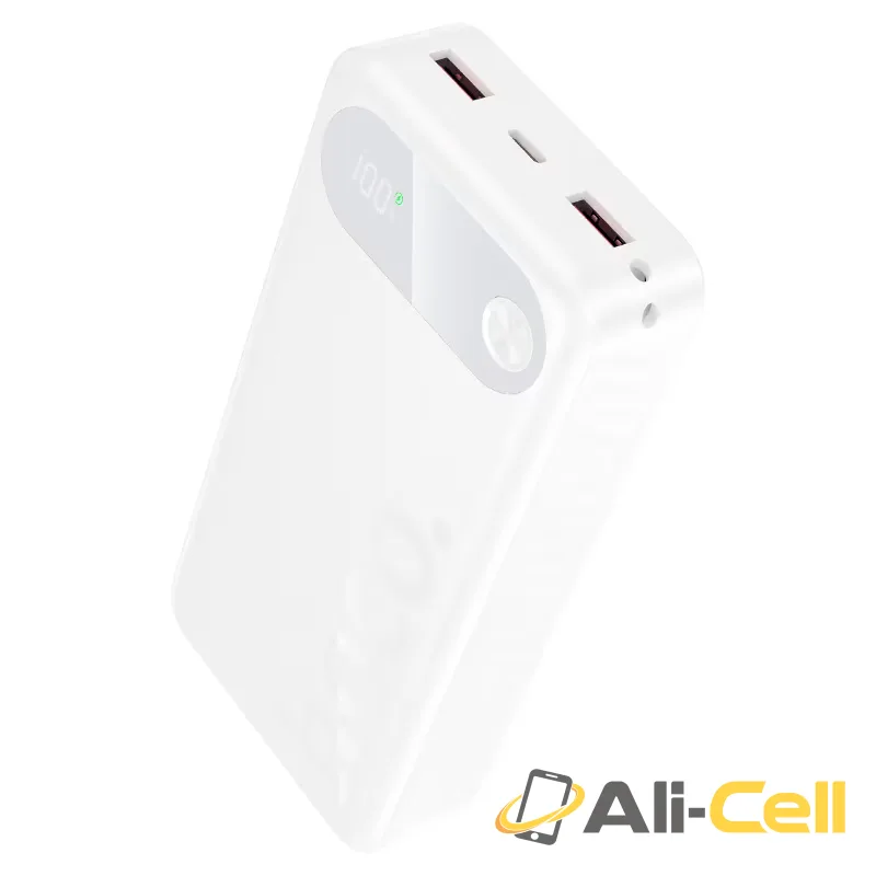 Power bank “J154A Victorious” 22.5W + PD20W 20000mAh (J154a White) — 2