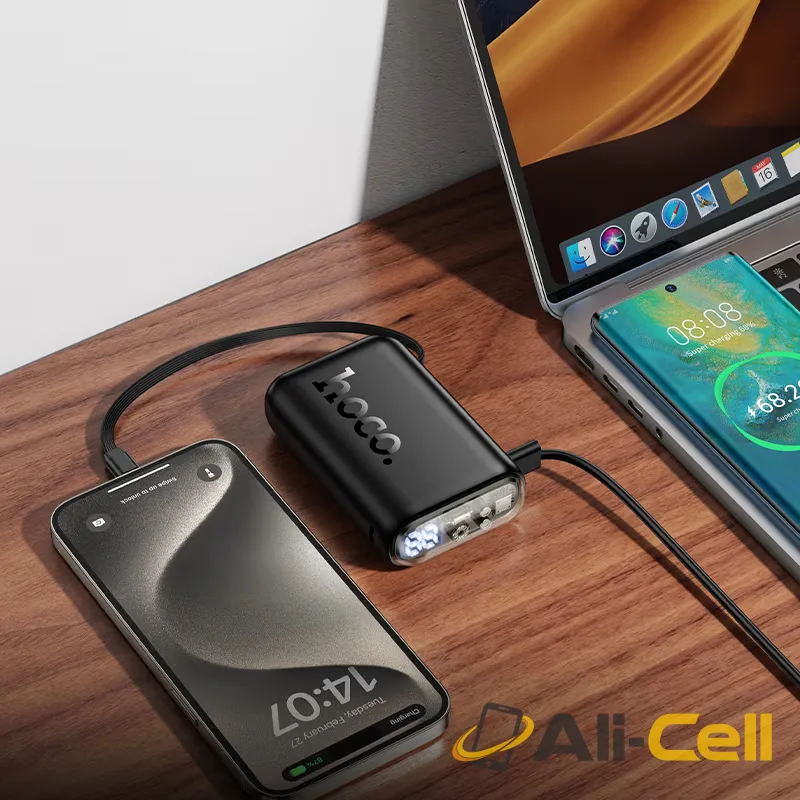 Power bank “J157 Leader” 22.5W + PD20W 10000mAh (J157 White) — 7