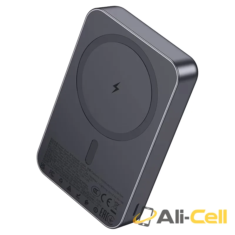 Power bank “J160A Original” PD20W + wireless charging 10000mAh (J160a Metal Grey)