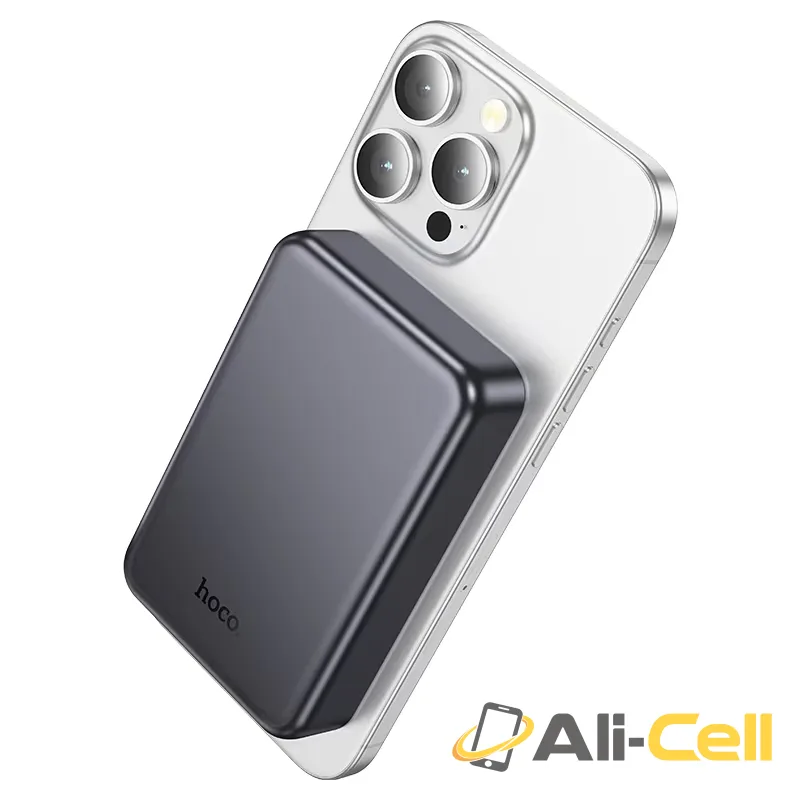 Power bank “J160A Original” PD20W + wireless charging 10000mAh (J160a Metal Grey) — 4