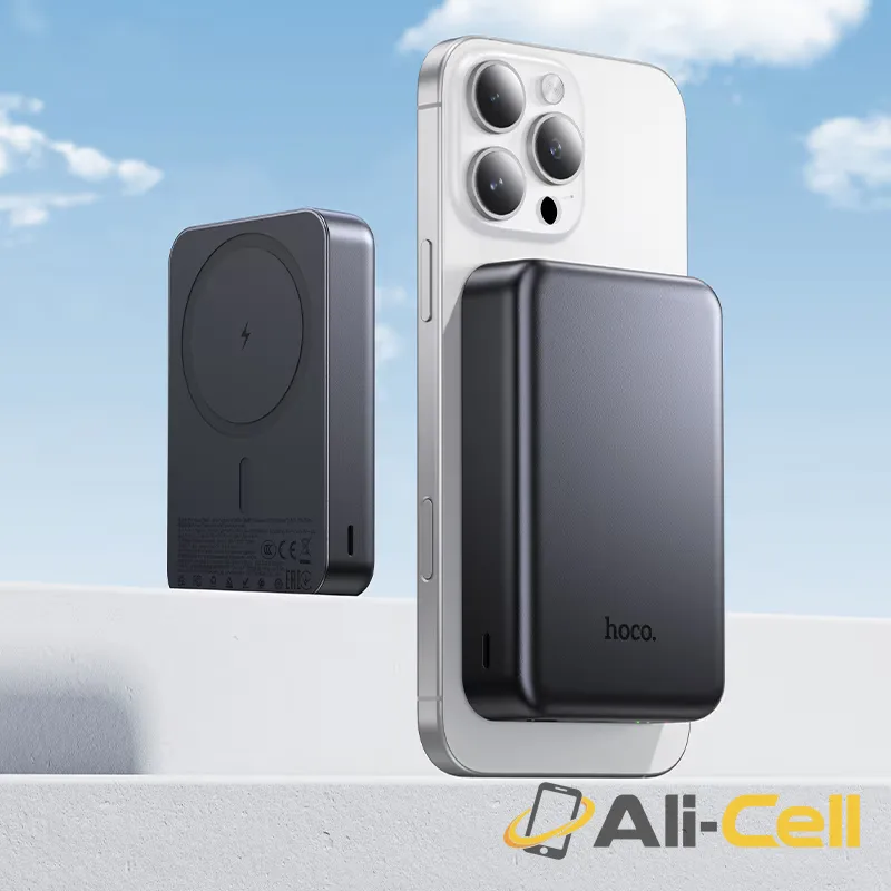 Power bank “J160A Original” PD20W + wireless charging 10000mAh (J160a Metal Grey) — 8