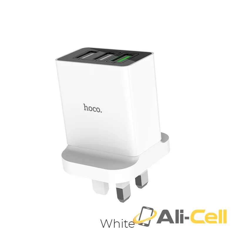 Wall charger “C48 Breakthrough” three USB ports UK