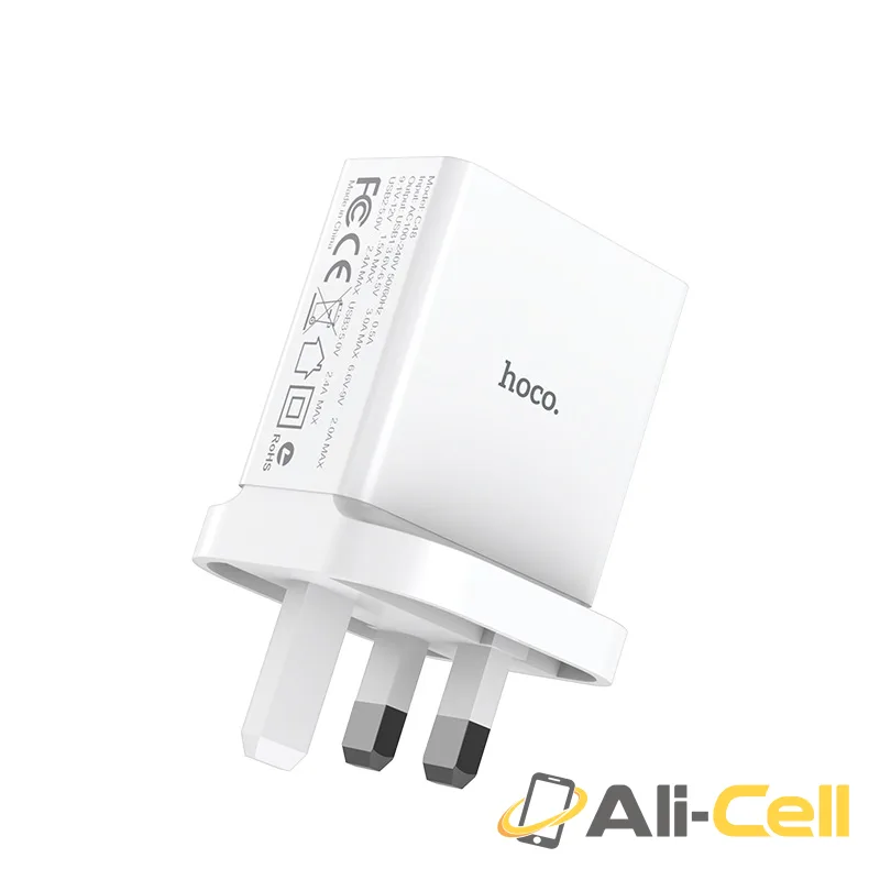 Wall charger “C48 Breakthrough” three USB ports UK — 5
