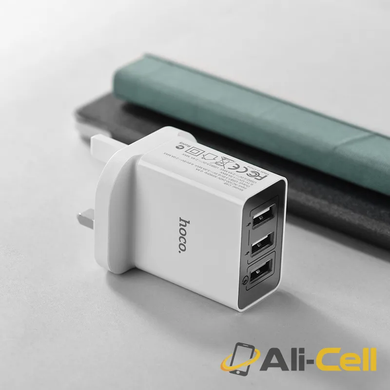 Wall charger “C48 Breakthrough” three USB ports UK — 6
