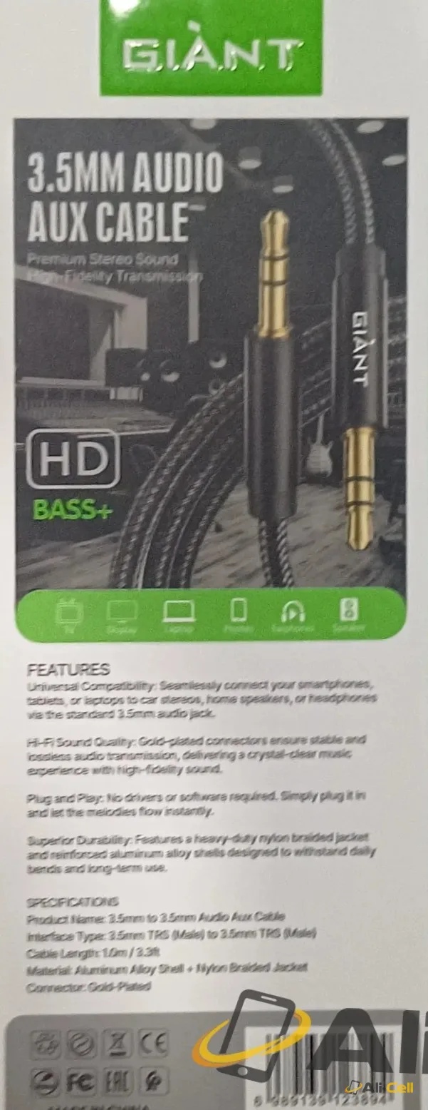 3.5MM AUDIO AUX CABLE — 5