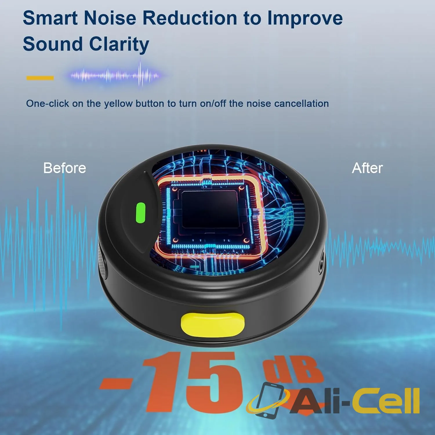 Microphone Kit with Charging Case Type-C 2.4G Ultra Low Latency Digital — 13