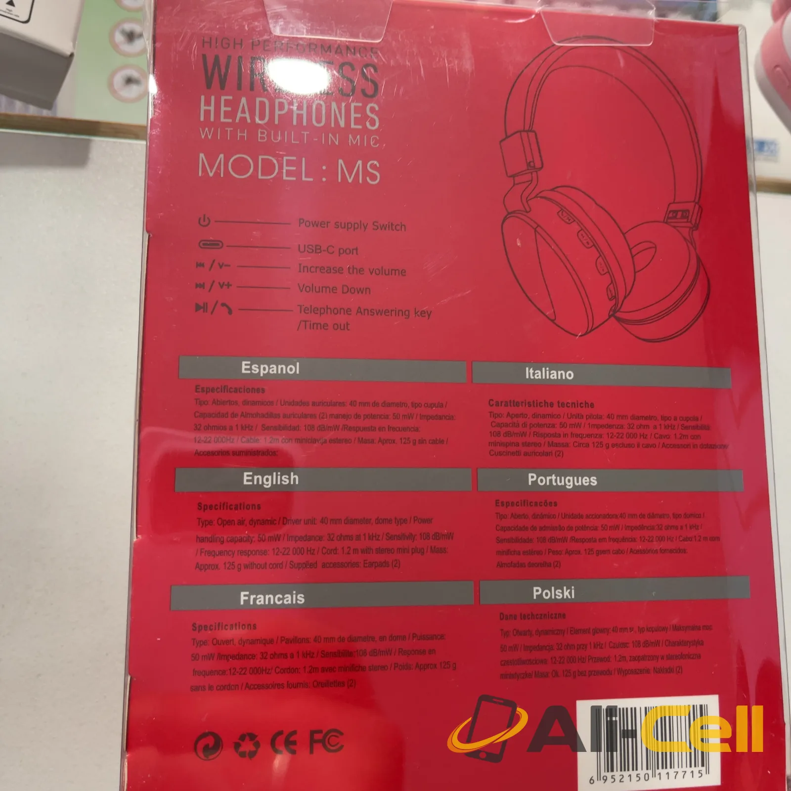 Headset wireless — 3