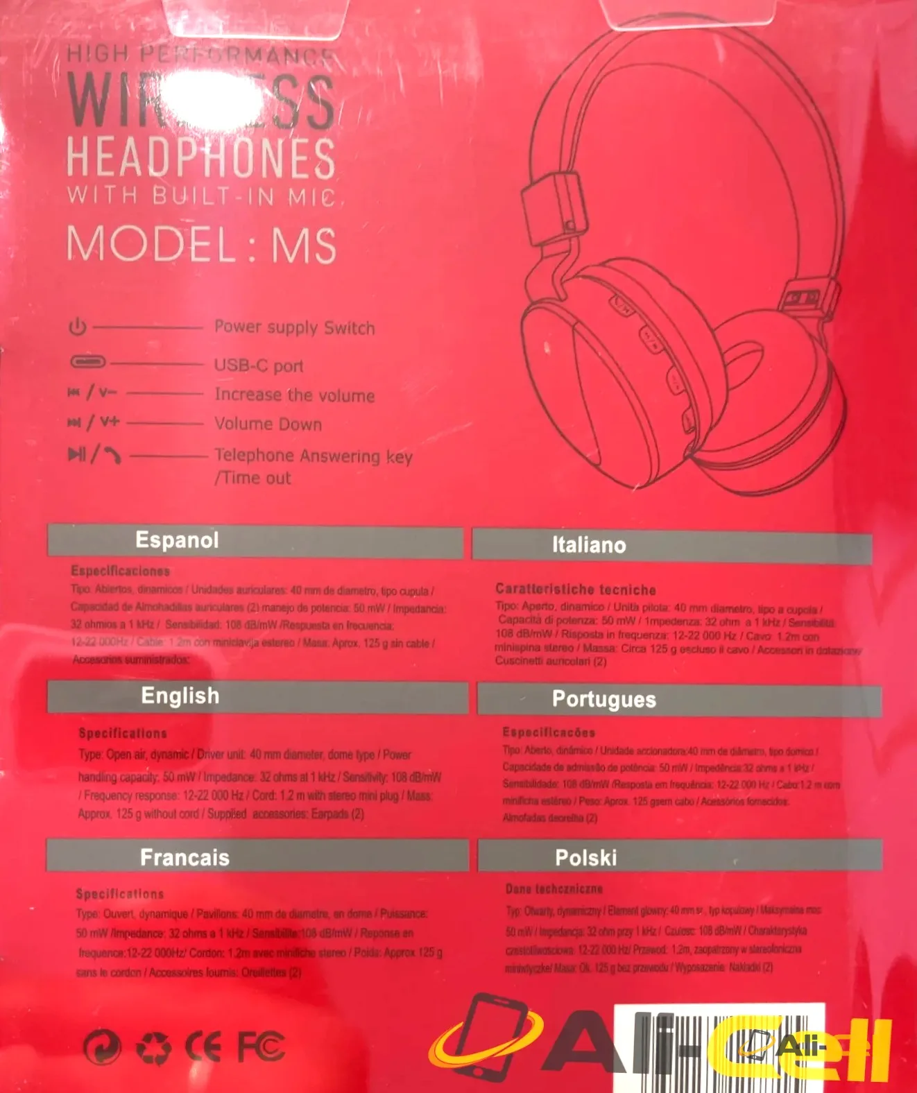Headset wireless — 5