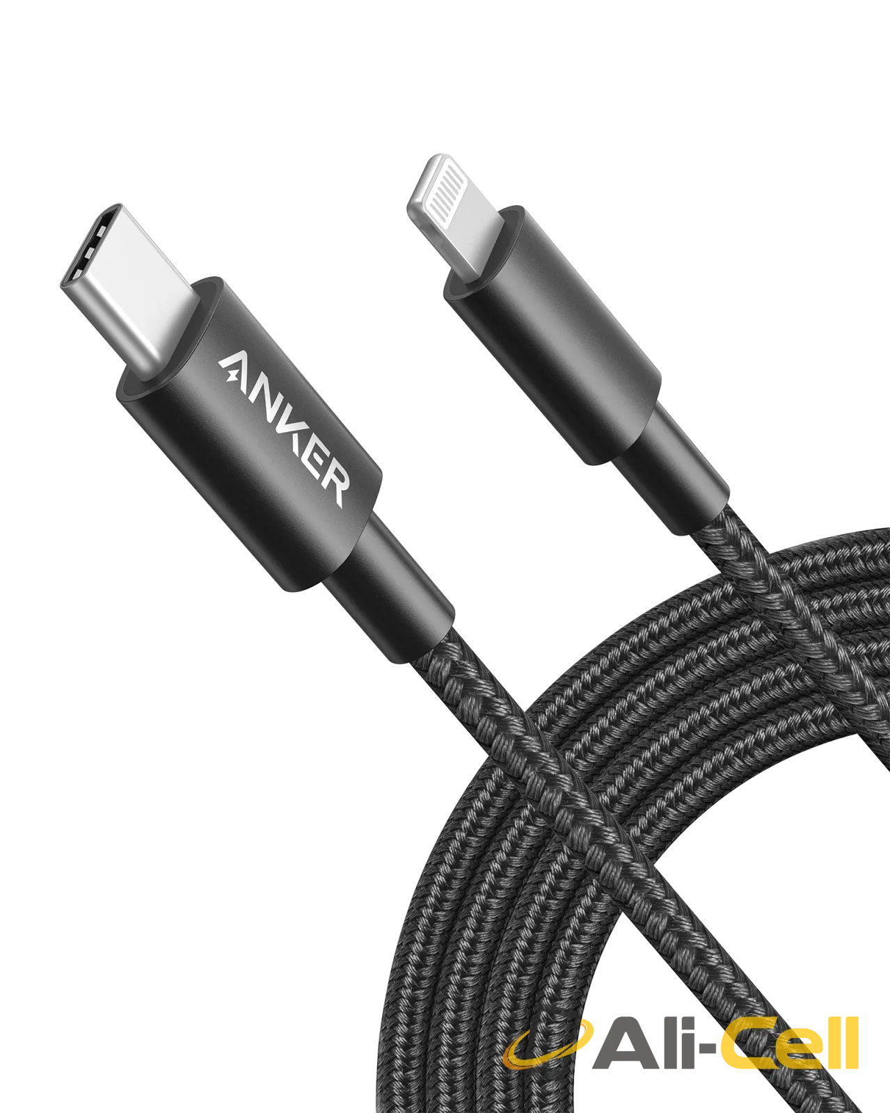 Anker 331 USB-C to Lightning Cable (Black / 6ft)
