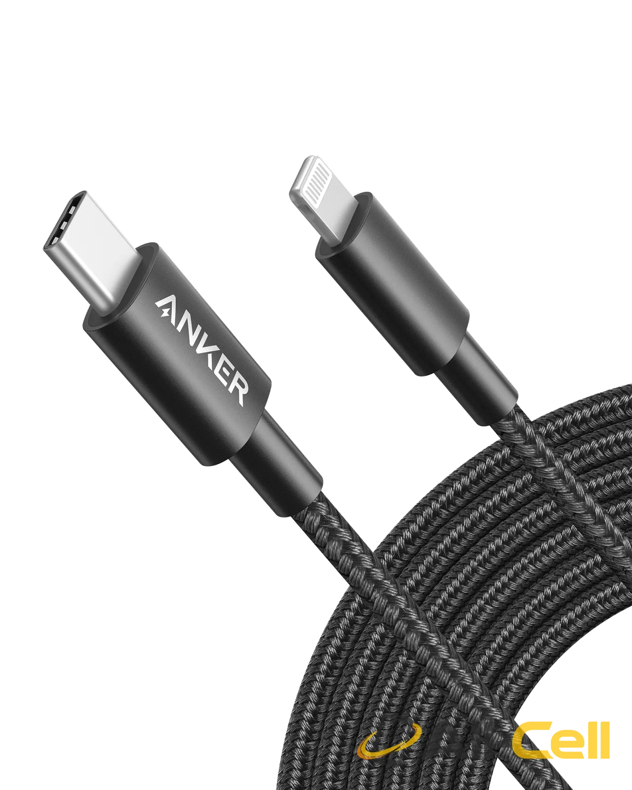 Anker 331 USB-C to Lightning Cable (Black / 10ft)