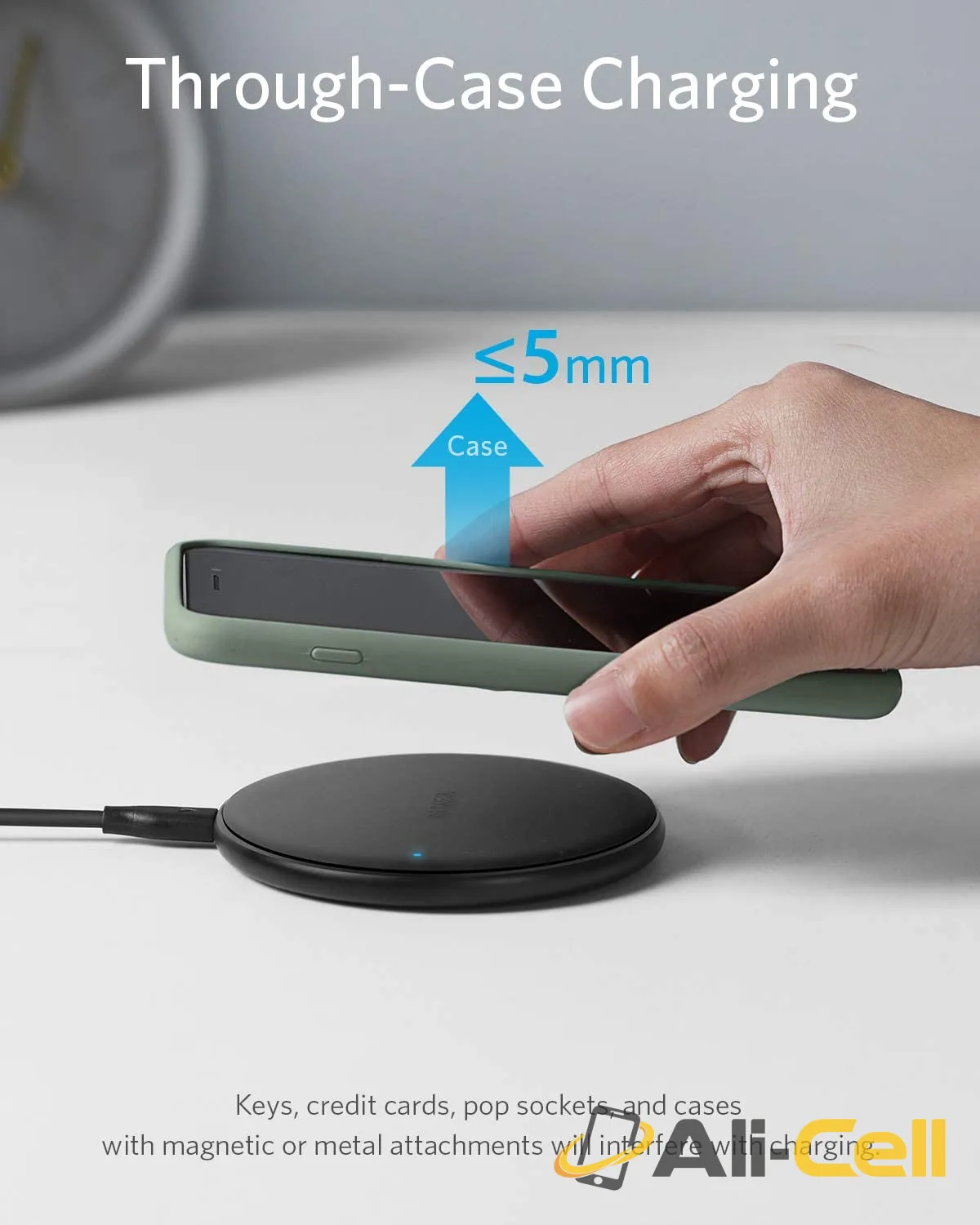 Anker 313 Wireless Charger (Pad) (White) — 7