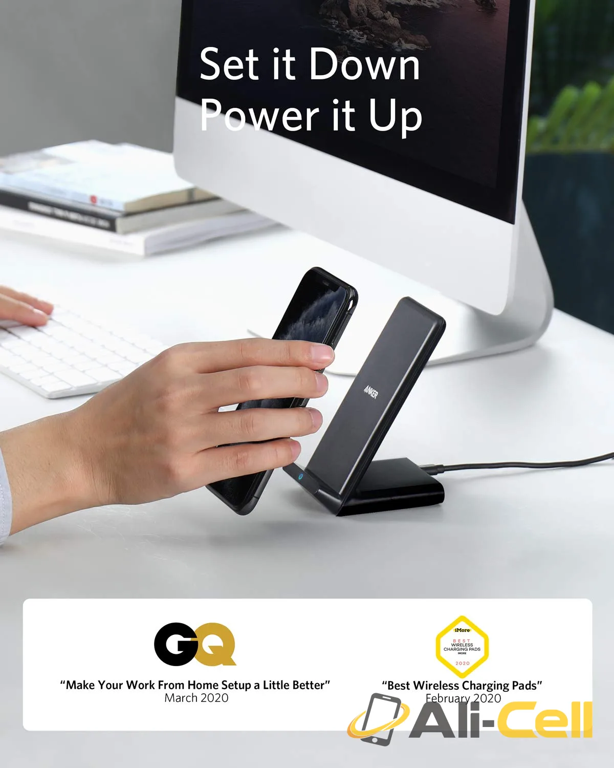 Anker 313 Wireless Charger (Stand) — 2