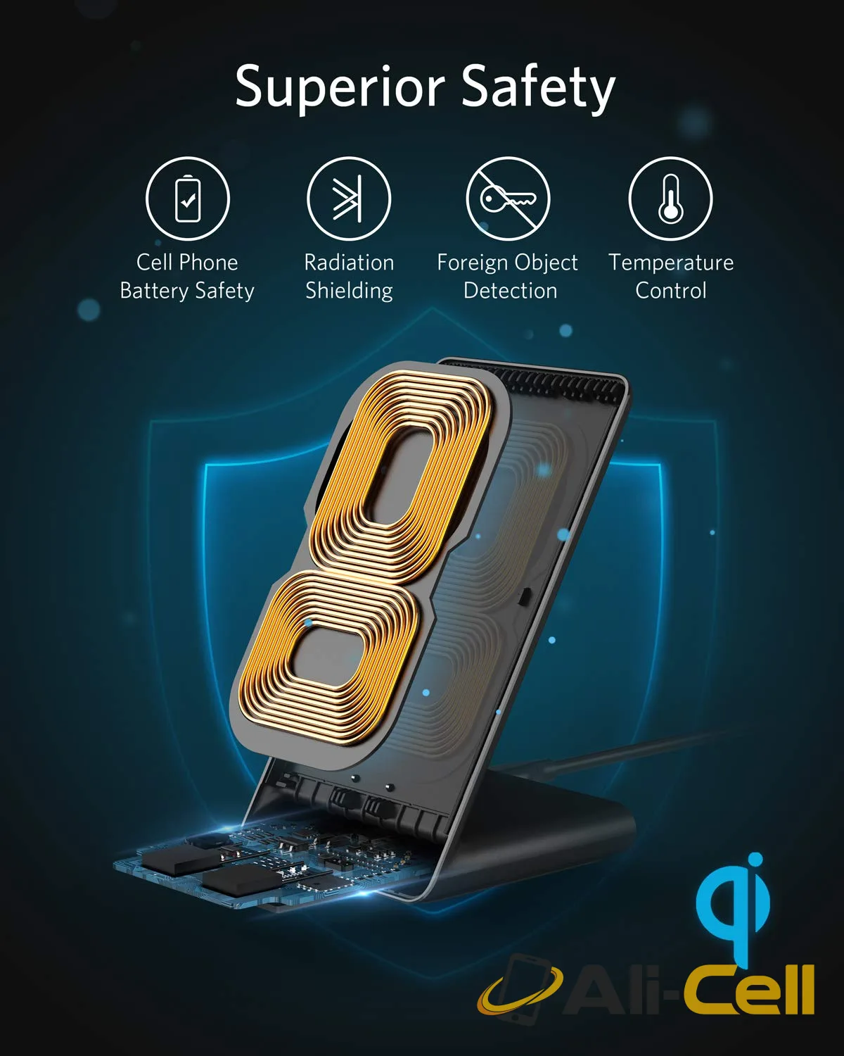 Anker 313 Wireless Charger (Stand) — 5
