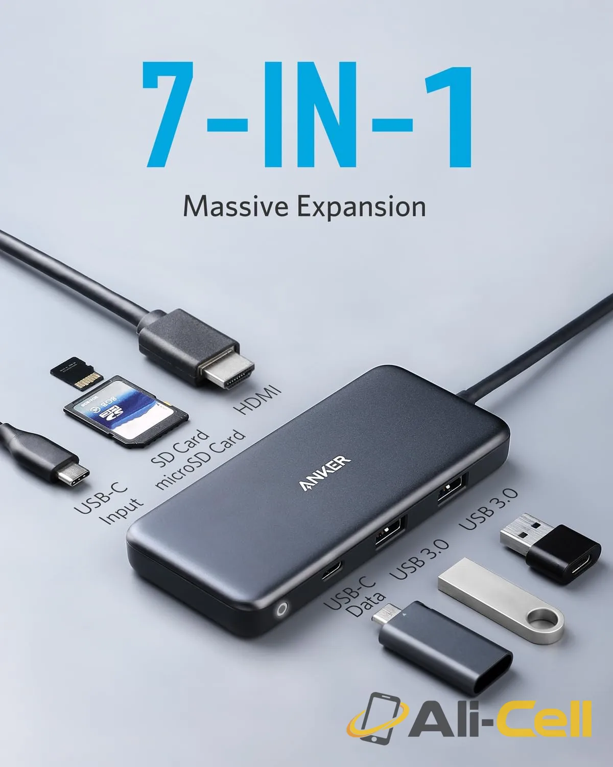 Anker 341 USB-C Hub (7-in-1) — 2