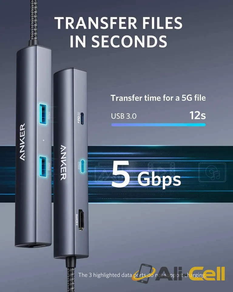 Anker 543 USB-C Hub (6-in-1, Slim) — 5