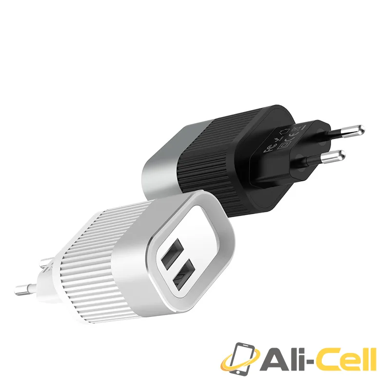 Wall charger “C40A Speedmaster” dual USB port EU plug — 5