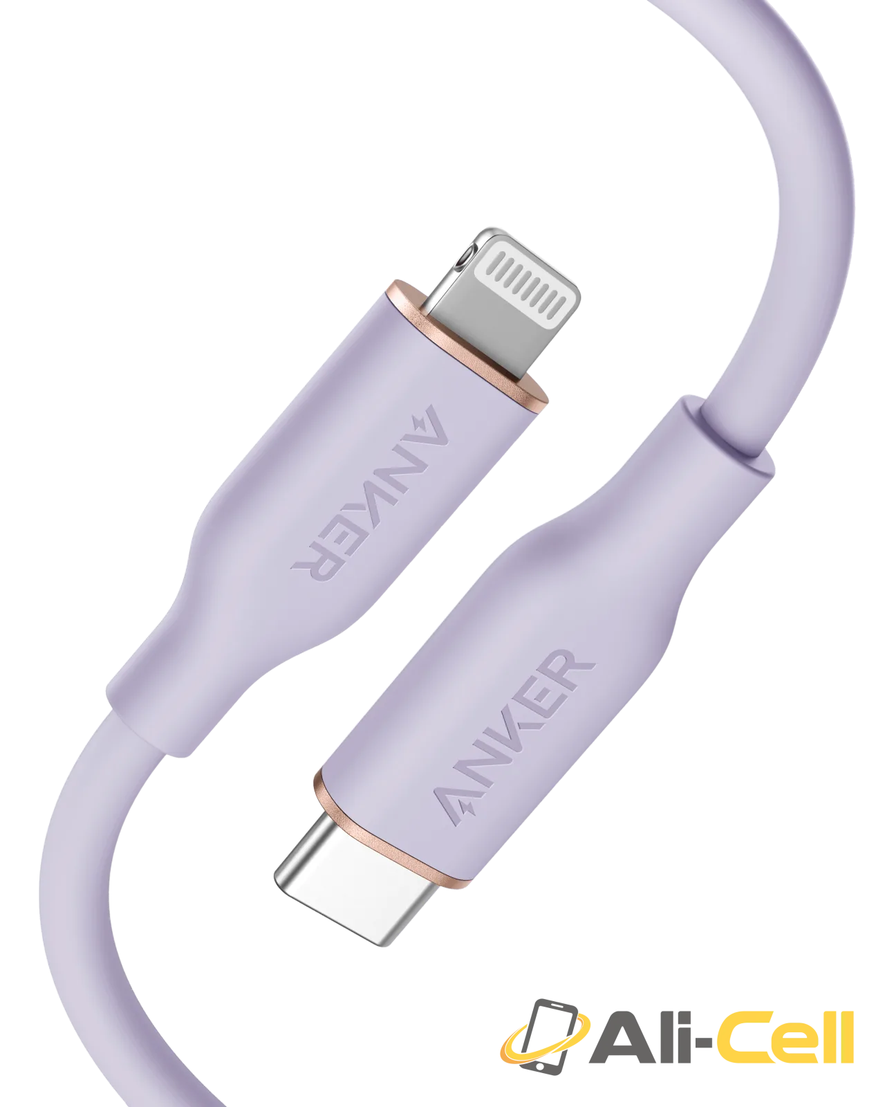 Anker 641 USB-C to Lightning Cable (Flow, 3ft Silicone)