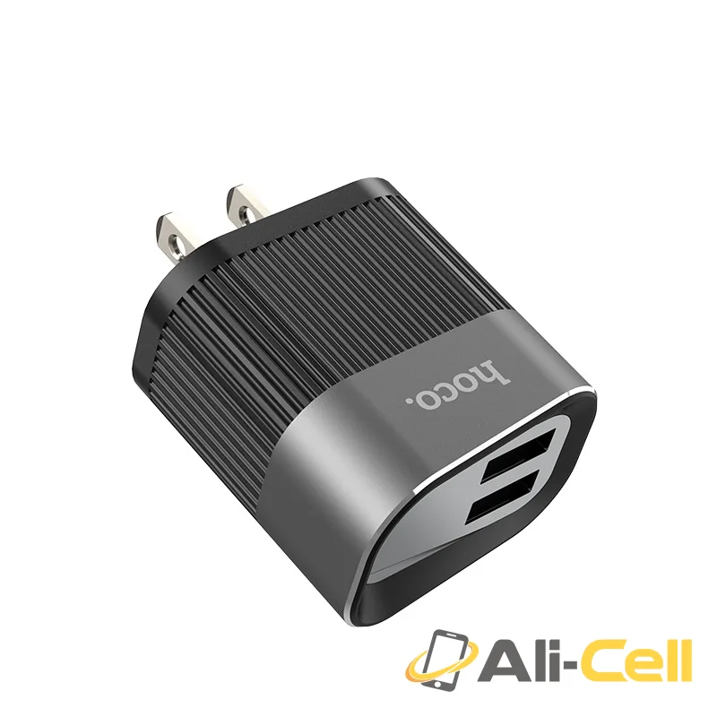 Wall charger “C40 Speedmaster” dual USB port US plug — 2
