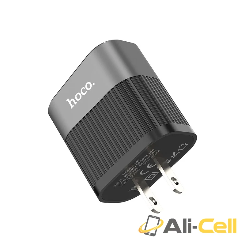 Wall charger “C40 Speedmaster” dual USB port US plug — 3