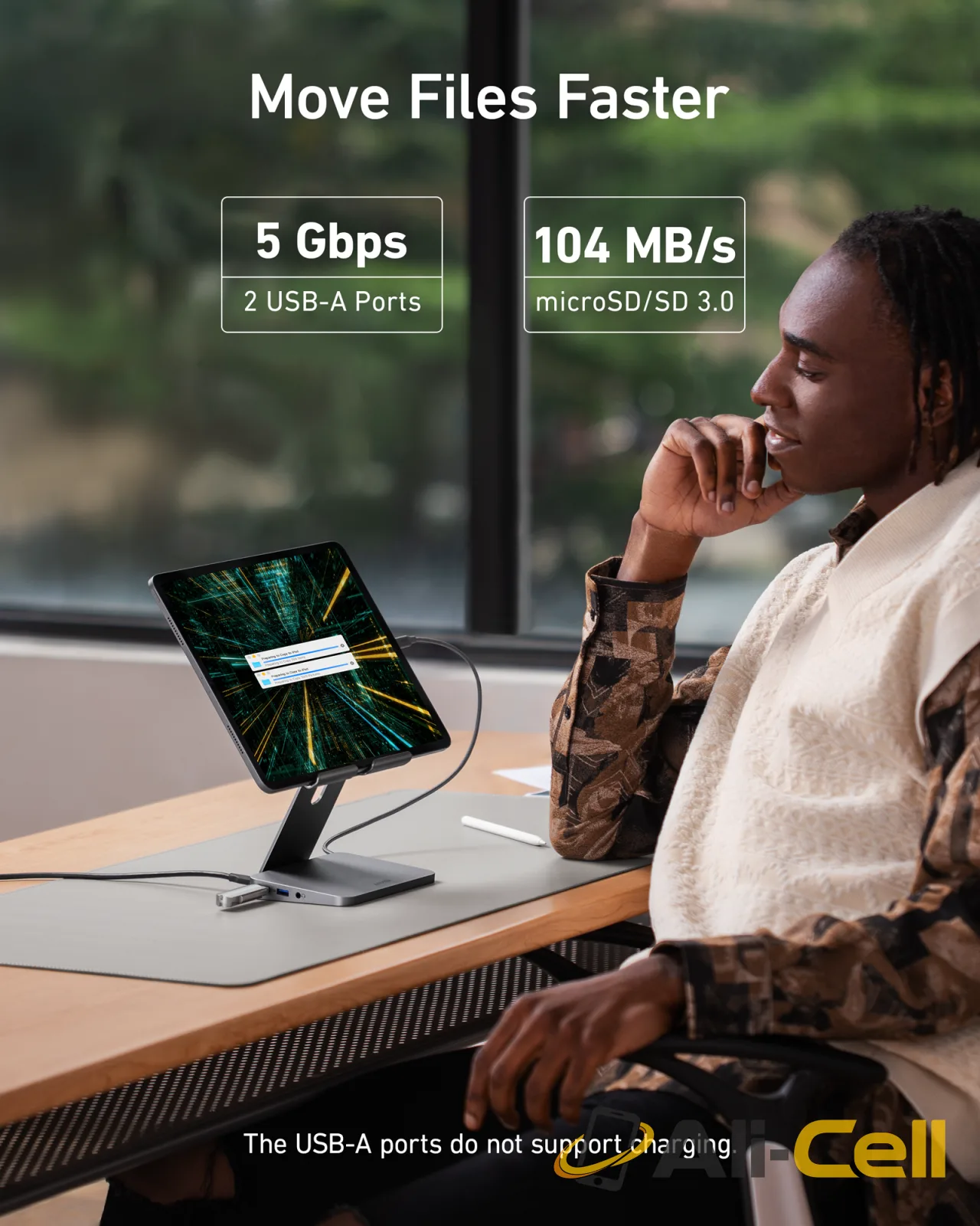Anker 551 USB-C Hub (8-in-1, Tablet Stand) — 6