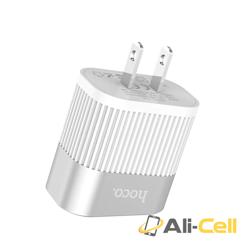 Wall charger “C40 Speedmaster” dual USB port US plug — 4