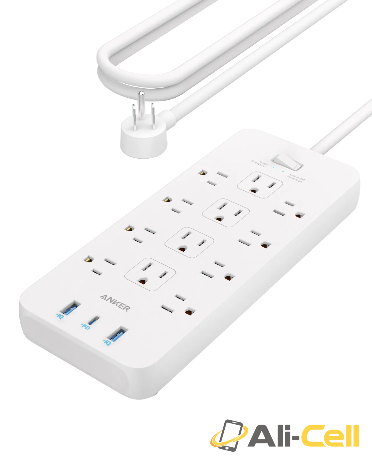 Anker 351 Power Strip (Black) — 8
